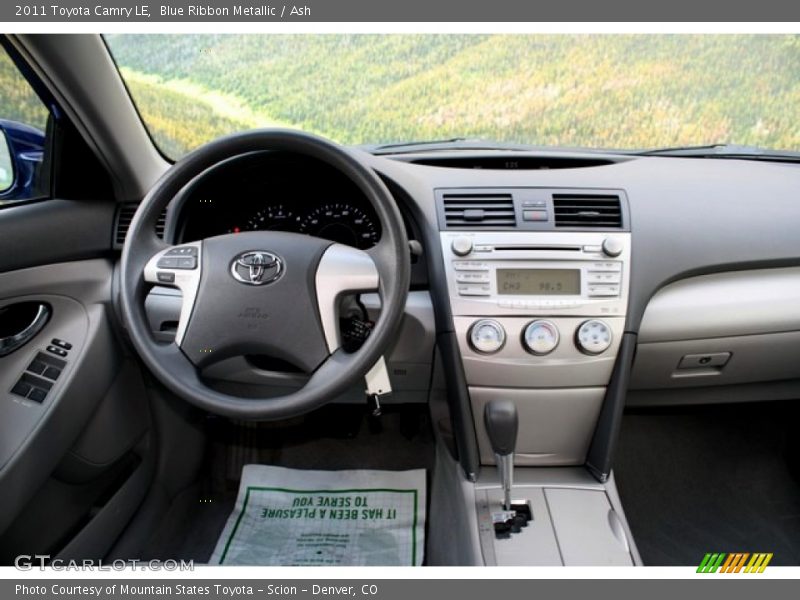 Blue Ribbon Metallic / Ash 2011 Toyota Camry LE