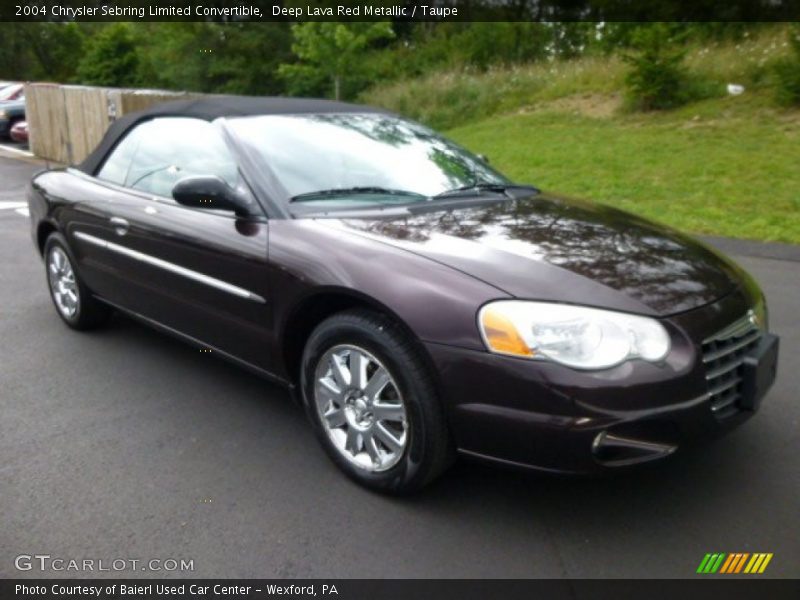 Front 3/4 View of 2004 Sebring Limited Convertible
