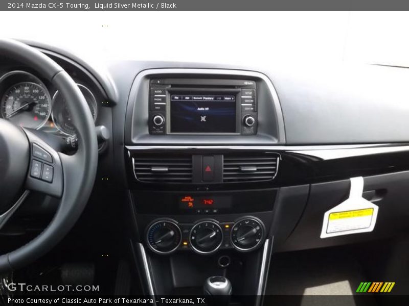 Liquid Silver Metallic / Black 2014 Mazda CX-5 Touring