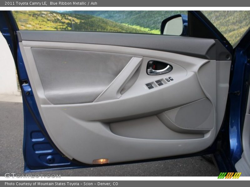 Blue Ribbon Metallic / Ash 2011 Toyota Camry LE