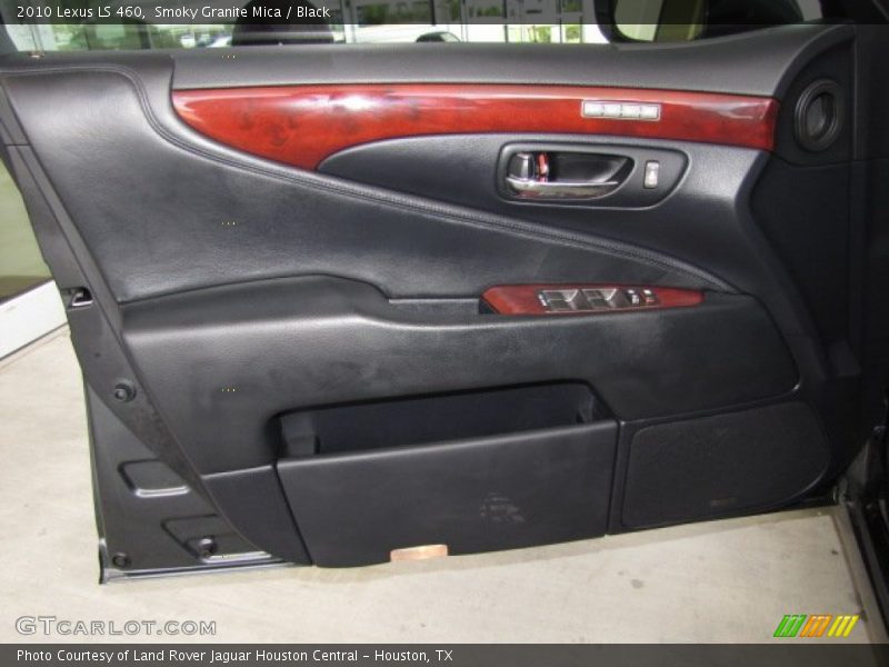 Smoky Granite Mica / Black 2010 Lexus LS 460
