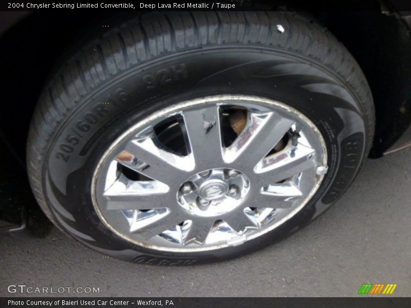  2004 Sebring Limited Convertible Wheel