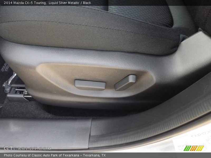 Liquid Silver Metallic / Black 2014 Mazda CX-5 Touring