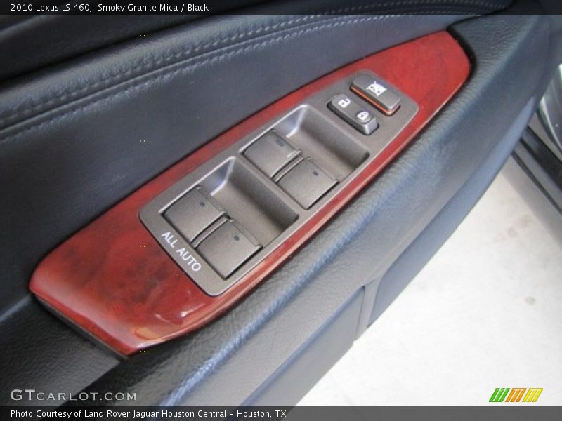 Smoky Granite Mica / Black 2010 Lexus LS 460