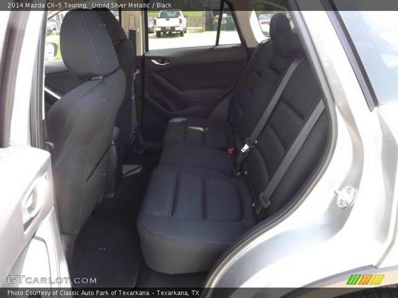 Liquid Silver Metallic / Black 2014 Mazda CX-5 Touring