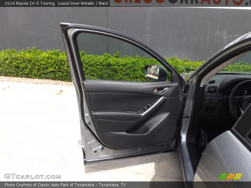 Liquid Silver Metallic / Black 2014 Mazda CX-5 Touring