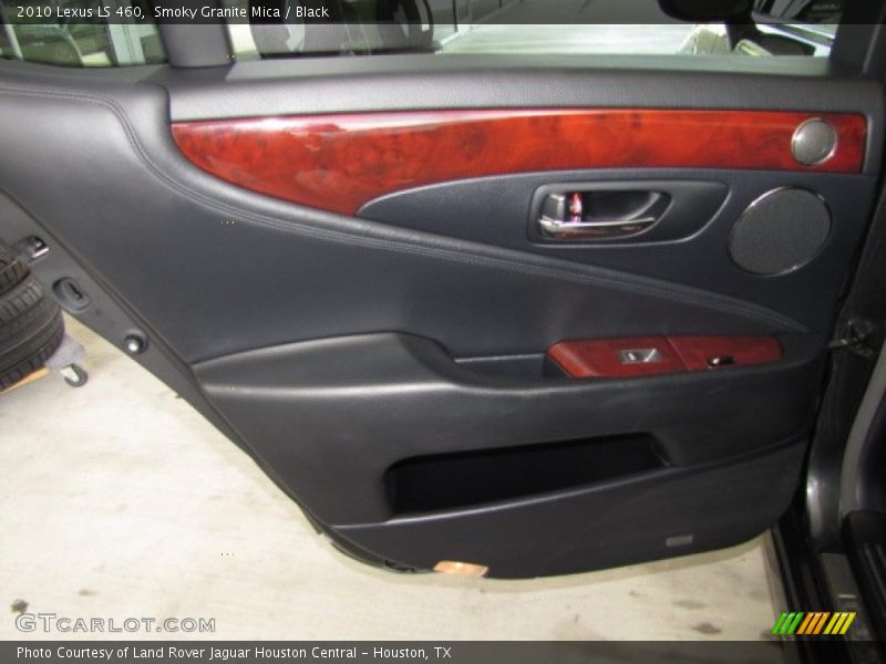 Smoky Granite Mica / Black 2010 Lexus LS 460