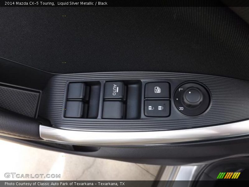 Liquid Silver Metallic / Black 2014 Mazda CX-5 Touring