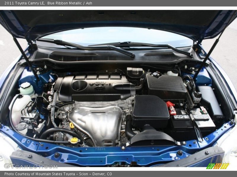 Blue Ribbon Metallic / Ash 2011 Toyota Camry LE