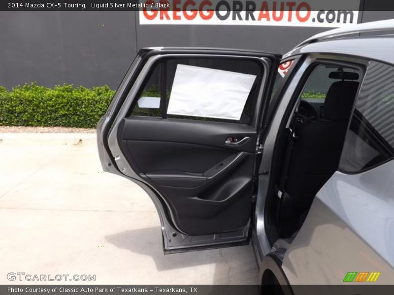 Liquid Silver Metallic / Black 2014 Mazda CX-5 Touring
