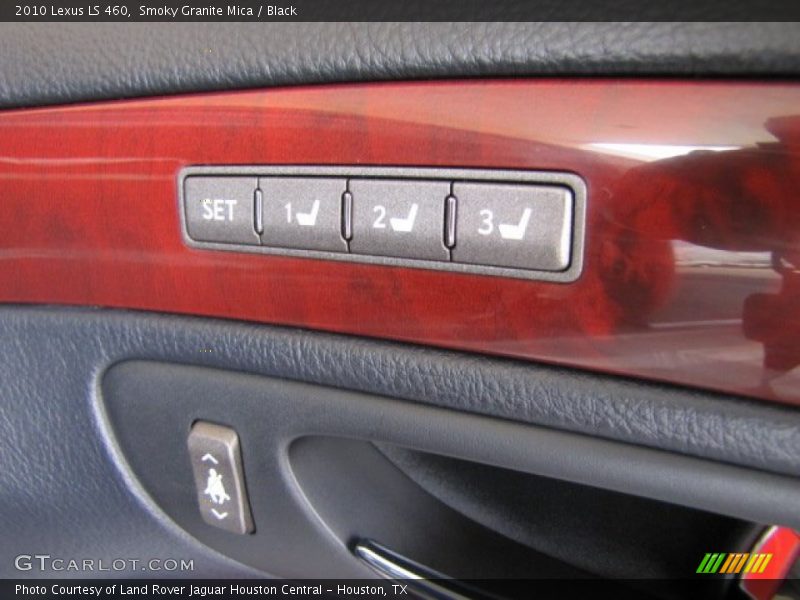 Smoky Granite Mica / Black 2010 Lexus LS 460