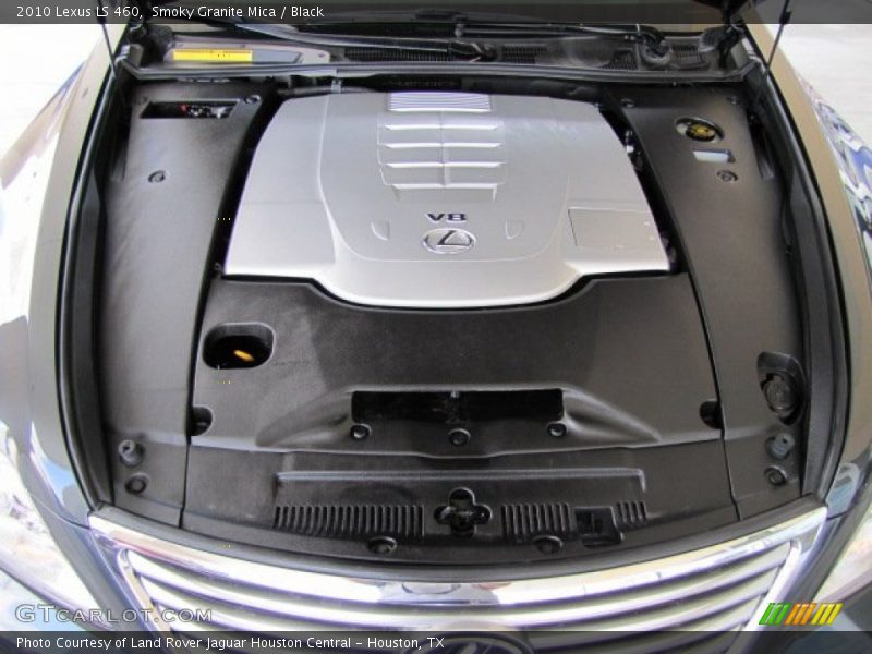 Smoky Granite Mica / Black 2010 Lexus LS 460