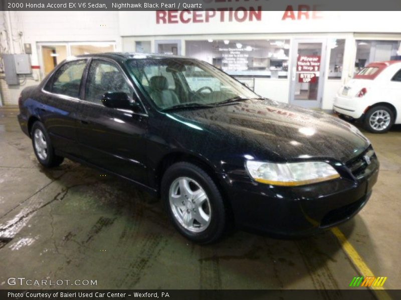 Nighthawk Black Pearl / Quartz 2000 Honda Accord EX V6 Sedan