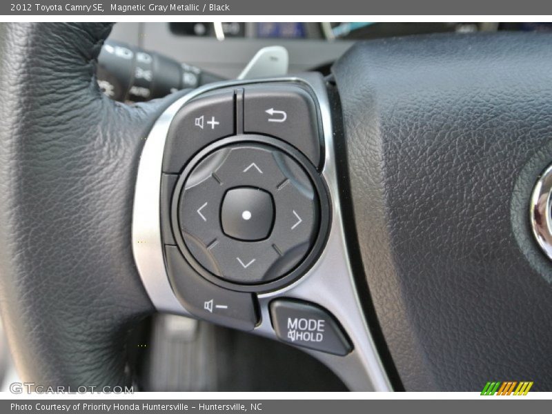Magnetic Gray Metallic / Black 2012 Toyota Camry SE