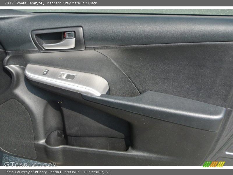 Magnetic Gray Metallic / Black 2012 Toyota Camry SE