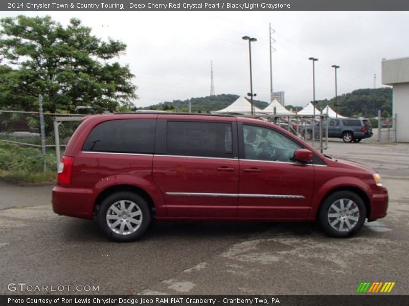  2014 Town & Country Touring Deep Cherry Red Crystal Pearl