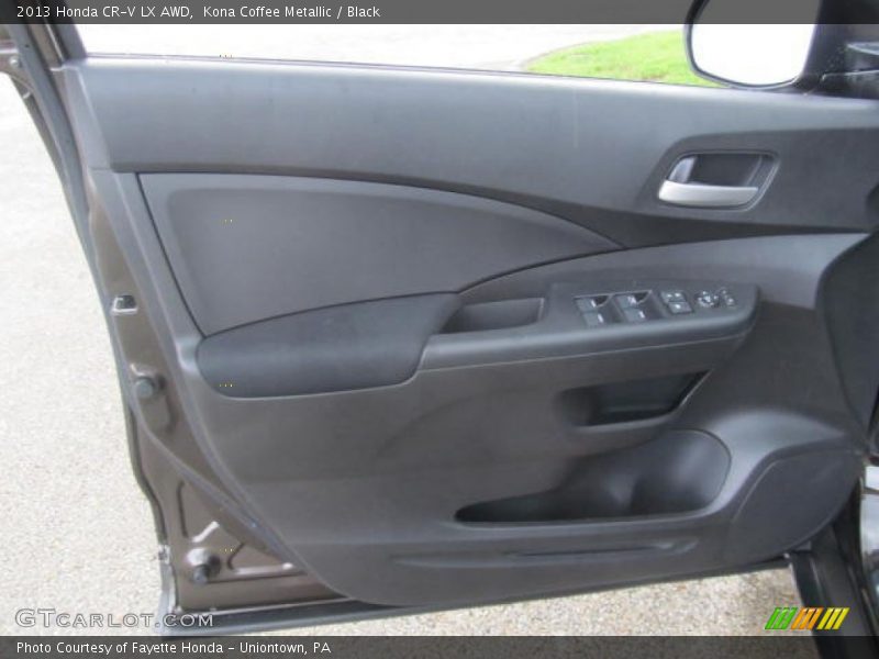 Kona Coffee Metallic / Black 2013 Honda CR-V LX AWD
