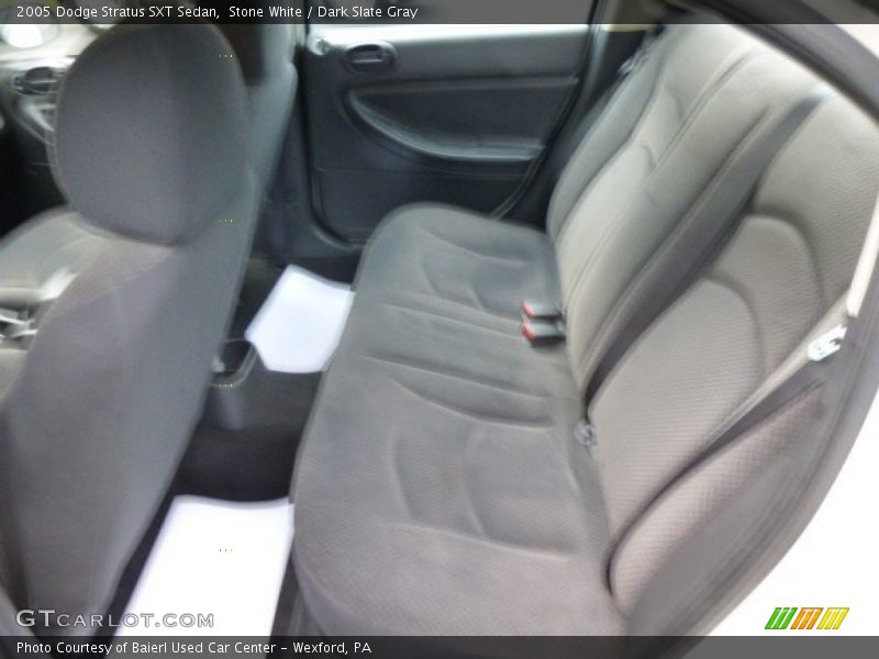 Stone White / Dark Slate Gray 2005 Dodge Stratus SXT Sedan