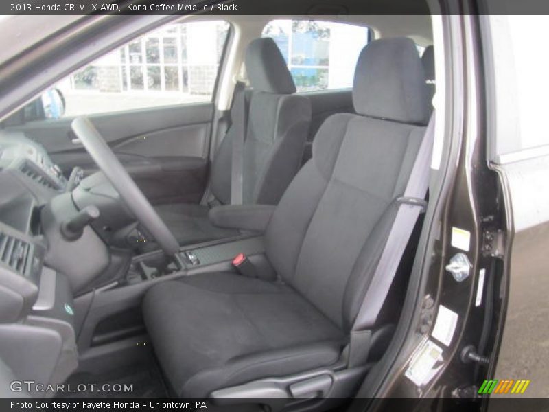 Kona Coffee Metallic / Black 2013 Honda CR-V LX AWD