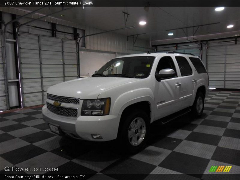 Summit White / Ebony 2007 Chevrolet Tahoe Z71