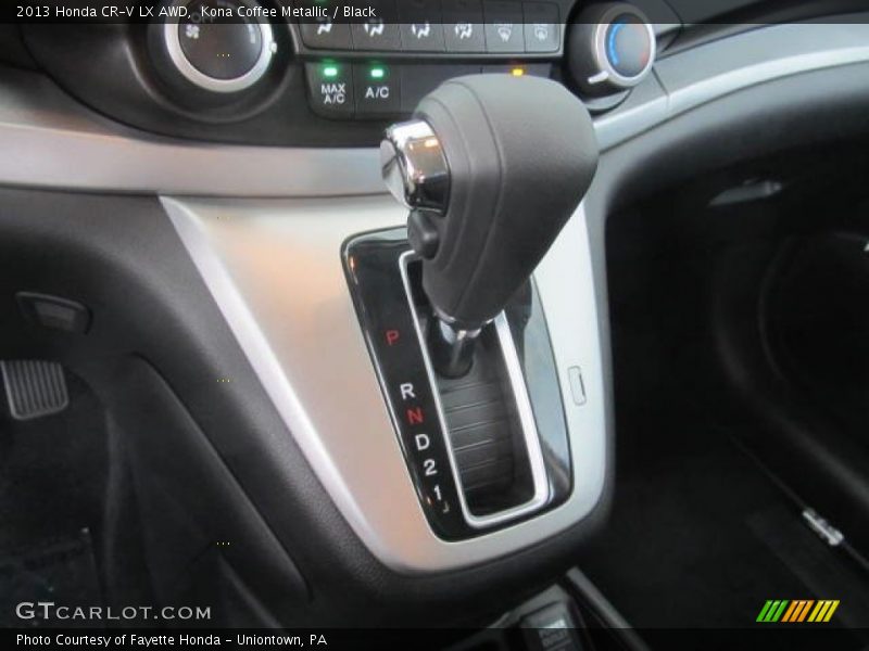 Kona Coffee Metallic / Black 2013 Honda CR-V LX AWD