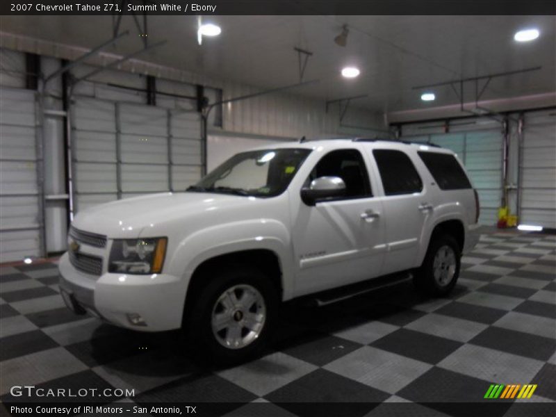 Summit White / Ebony 2007 Chevrolet Tahoe Z71