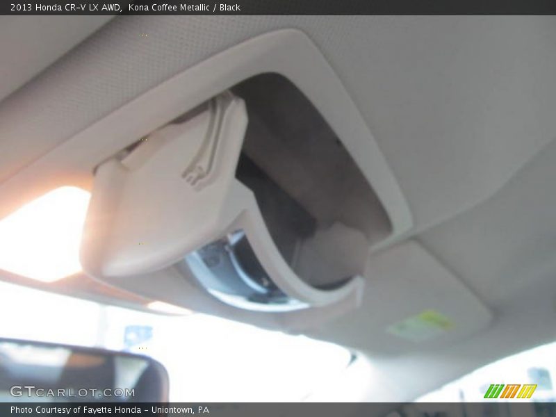 Kona Coffee Metallic / Black 2013 Honda CR-V LX AWD