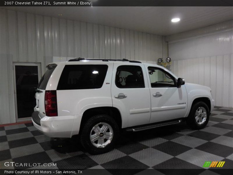 Summit White / Ebony 2007 Chevrolet Tahoe Z71