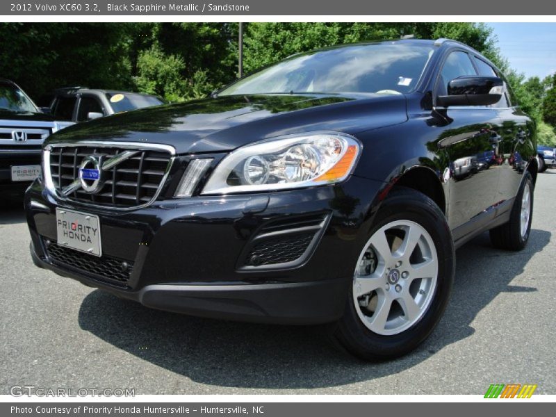 Black Sapphire Metallic / Sandstone 2012 Volvo XC60 3.2