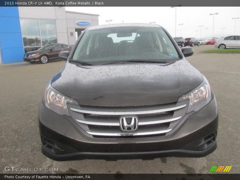Kona Coffee Metallic / Black 2013 Honda CR-V LX AWD