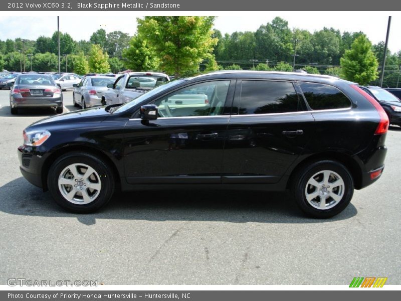 Black Sapphire Metallic / Sandstone 2012 Volvo XC60 3.2