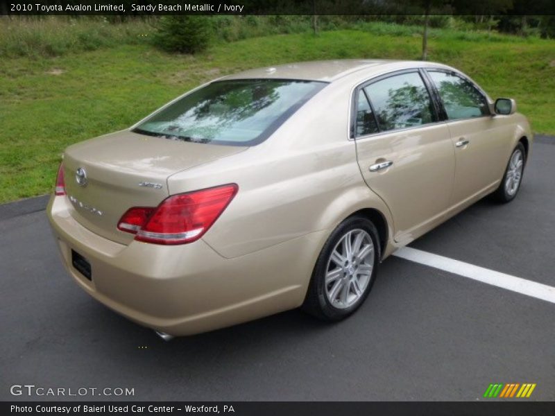 Sandy Beach Metallic / Ivory 2010 Toyota Avalon Limited