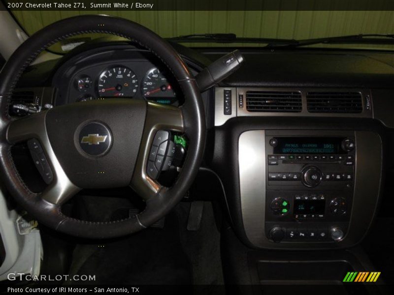 Summit White / Ebony 2007 Chevrolet Tahoe Z71