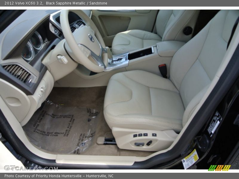 Black Sapphire Metallic / Sandstone 2012 Volvo XC60 3.2
