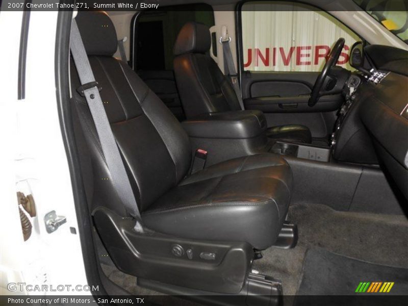 Summit White / Ebony 2007 Chevrolet Tahoe Z71