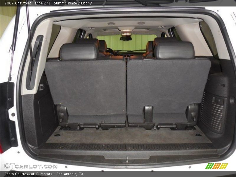 Summit White / Ebony 2007 Chevrolet Tahoe Z71