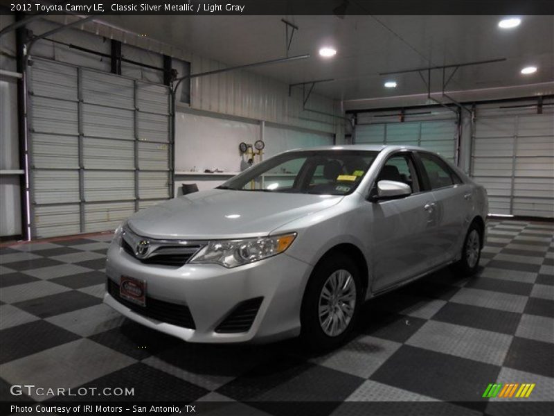 Classic Silver Metallic / Light Gray 2012 Toyota Camry LE