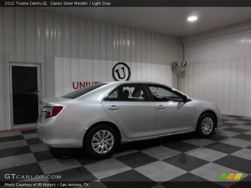 Classic Silver Metallic / Light Gray 2012 Toyota Camry LE