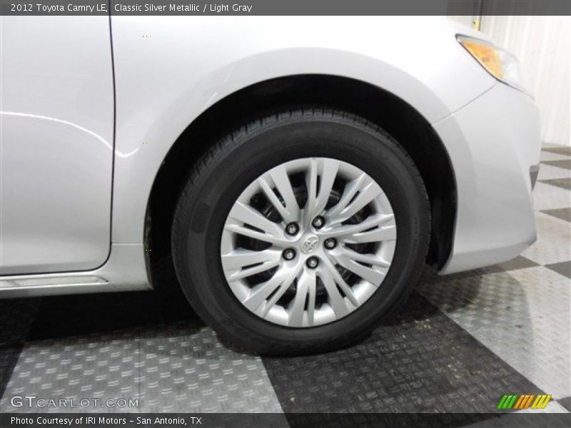 Classic Silver Metallic / Light Gray 2012 Toyota Camry LE