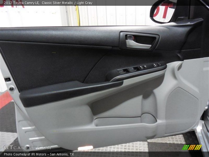 Classic Silver Metallic / Light Gray 2012 Toyota Camry LE