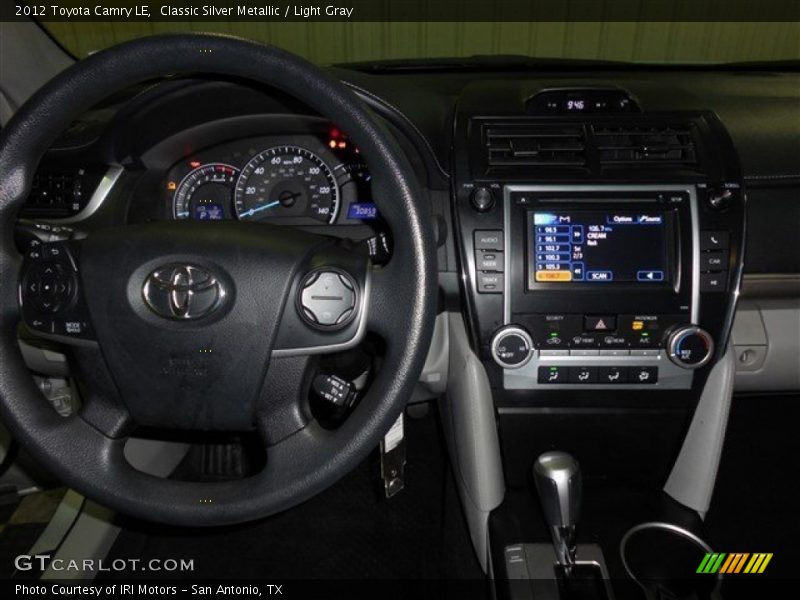 Classic Silver Metallic / Light Gray 2012 Toyota Camry LE