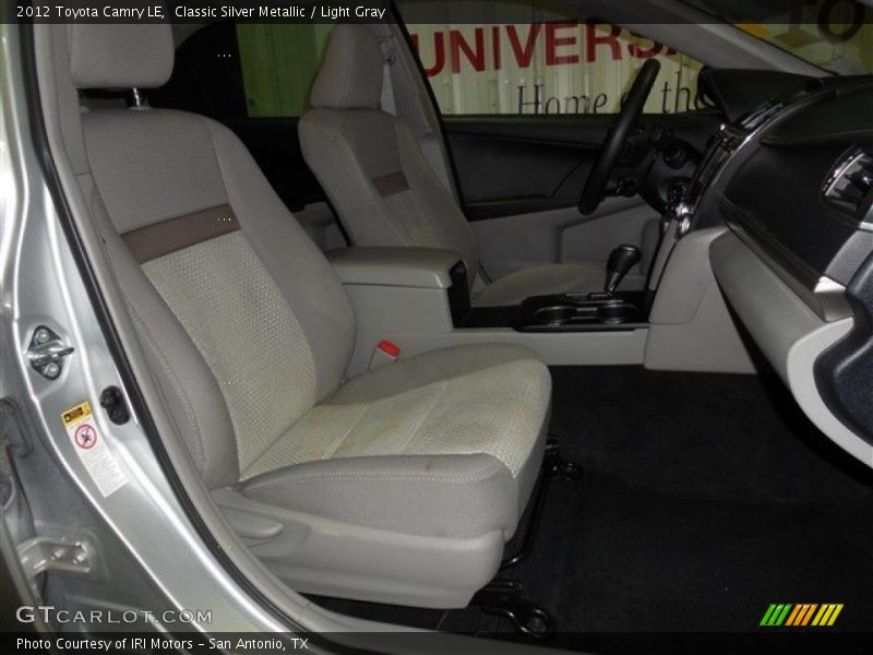 Classic Silver Metallic / Light Gray 2012 Toyota Camry LE