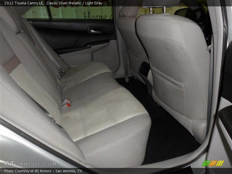 Classic Silver Metallic / Light Gray 2012 Toyota Camry LE
