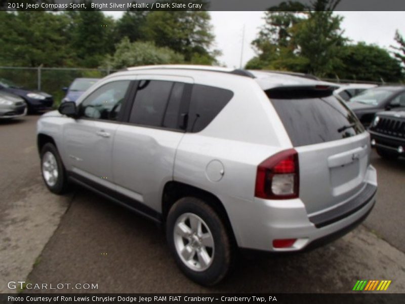 Bright Silver Metallic / Dark Slate Gray 2014 Jeep Compass Sport