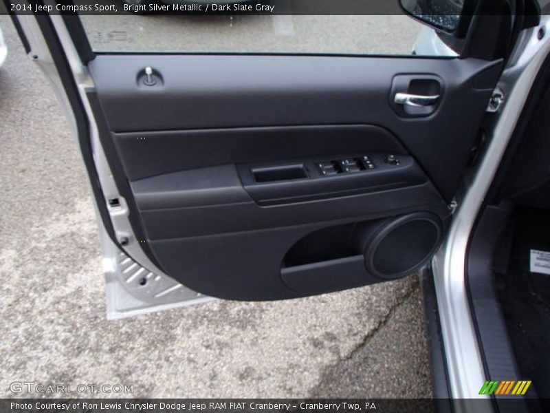 Bright Silver Metallic / Dark Slate Gray 2014 Jeep Compass Sport