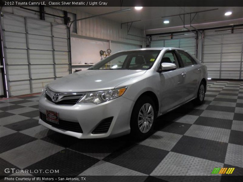 Classic Silver Metallic / Light Gray 2012 Toyota Camry LE