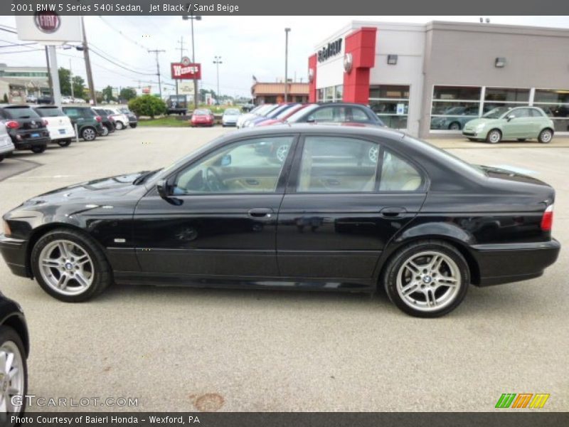  2001 5 Series 540i Sedan Jet Black