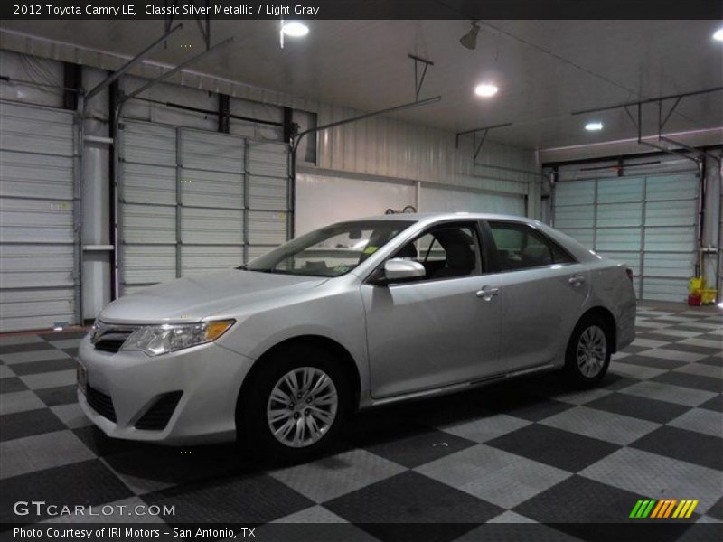 Classic Silver Metallic / Light Gray 2012 Toyota Camry LE