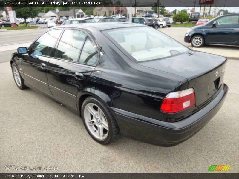  2001 5 Series 540i Sedan Jet Black