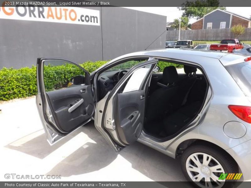 Liquid Silver Metallic / Black 2013 Mazda MAZDA2 Sport